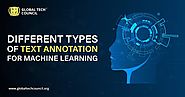 Different Types Of Text Annotation For Machine Learning