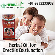 Herbal Oil for Erectile Dysfunction