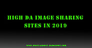 50 + Free High DA Dofollow Image Submission Sites List in 2019 for SEO