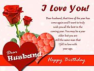 Happy Birthday Wishes for Husband - Romantic & Loveble