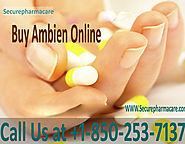 Website at https://www.securepharmacare.com/buy-ambien-10mg-online-best-sleeping-pills-for-insomnia-treatment/