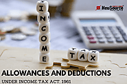 Allowances and Deductions Under Income Tax Act 1961