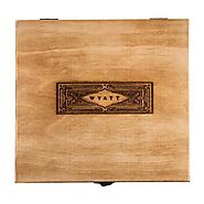 Premium personalized wooden cigar boxes - Custom-Engraved