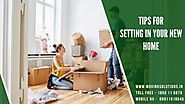 Tips for Setting in Your New Home