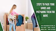 Steps To Pack Your Goods and Preparing Them for Move