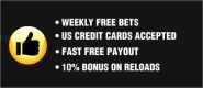 Online Betting Sportsbook for NFL, NBA, NCAAF & NCAAB Lines and Odds Top Bet