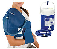 Aircast Cryo/Cuff Gravity Cooler - Shoulder with Extra-Long Strap