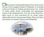 Tanjung Rhu Resort - A Luxury 5 Star Beach Resort in Langkawi, Malaysia
