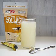 LonoLife Vanilla Flavored Collagen Peptides with 10g Protein, Paleo and Keto Friendly, Stick Packs, 10 Count | LonoLife
