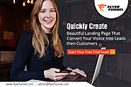 Quickly Create Beautiful Landing Page That Convert Your Visitor Into Leads then Customers
