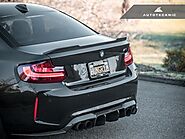 AutoTecknic Dry Carbon Fiber Competition Trunk Spoiler - F87 M2 | F87 M2 Competition | F22 2-Series | AutoTecknic USA