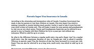 Parents Super Visa Insurance in Canada.pdf | DocDroid