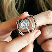 Propose Your Girlfriend with Unique Design Diamond Engagement Ring