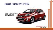Nissan Micra Cars on Rent in Dubai