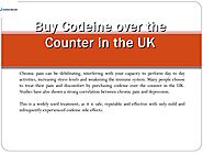 Buy Codeine over the Counter in the UK