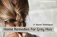 Home Remedy For Grey Hair (7+ Secret Techniques)