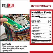 LonoLife Master Cleanse (Lemonade Diet), Stick Packs, 15 Count | LonoLife