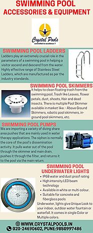 SWIMMING POOL ACCESSORIES & EQUIPMENT - Crystal Pools