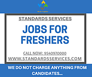 Jobs For Freshers