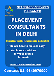 Placement Consultants in Delhi