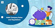 Nidhi Company Registration Online Procedure & Applicability, Fees