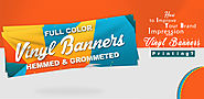 How to improve your brand impression with Vinyl Banners Printing | BombaGiù