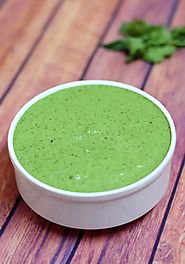 Green Chutney Recipe | How To Make Green Chutney - Indian Veg Recipe
