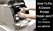 Some Easy ways to fix the Paper Jam Issue in Canon Printers Easily
