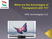 What are the Advantages of Transparent LED TV?