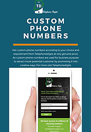 Custom Phone Numbers