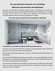 five star bathroom - design your home bathroom
