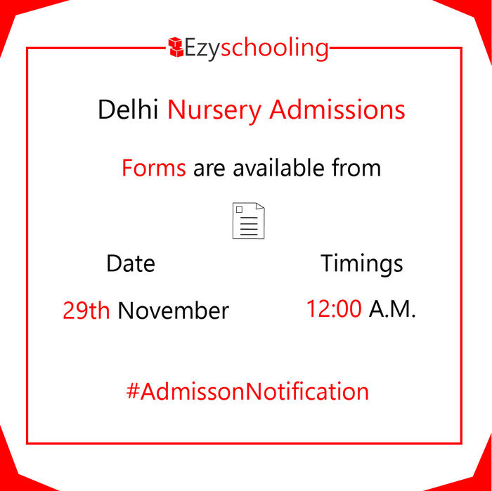 Online Form For Nursery Admission in Delhi A Listly List