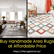 Buy Handmade Area Rugs At Affordable price