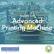 Equipped with Advance Garments printing Machine india | Eastman Exports