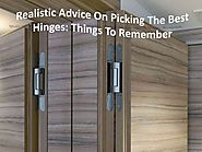 Types of Door Hinges and how to put hinges on a door slab?