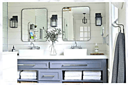 Do you think of Bathroom cabinet hardware ideas for remodeling your bathroom?
