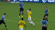 James Rodriguez's first goal against Uruguay in Round of 16