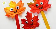 25 Fall Crafts for Toddlers & Preschoolers - Toot's Mom is Tired