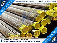 Hotdip Galvanized Threaded Bars manufacturers exporters in India http://www.threadedrodsmanufacturers.com +91-9876270000