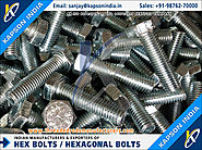 Hex Bolt Fasteners manufacturers exporters in India http://www.threadedrodsmanufacturers.com +91-9876270000
