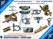 Scaffoldings Couplers manufacturers exporters in India http://www.threadedrodsmanufacturers.com +91-9876270000