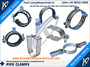Pipe Clamps manufacturers exporters in India http://www.threadedrodsmanufacturers.com +91-9876270000