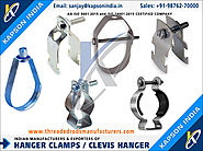 Hanger clamps manufacturers exporters in India http://www.threadedrodsmanufacturers.com +91-9876270000