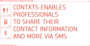 contxts - mobile sms business cards