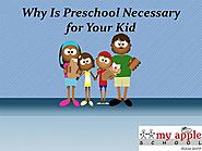 Why Is Preschool Necessary for Your Kid