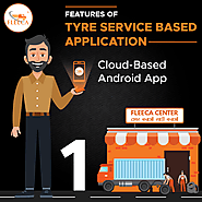 Features of tyre service-based application: Cloud-based Android App