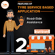 Features of tyre service-based application: Road-Side Assistance