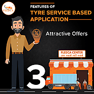 Features of tyre service-based application: Attractive Offers