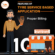 Features of tyre service-based application: Proper Billing