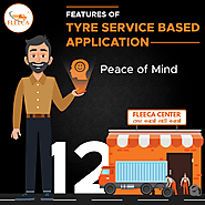 Features of tyre service-based application: Peace of Mind
